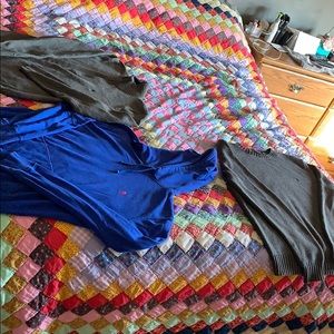 Polo Ralph Lauren lot of 3 winter tops